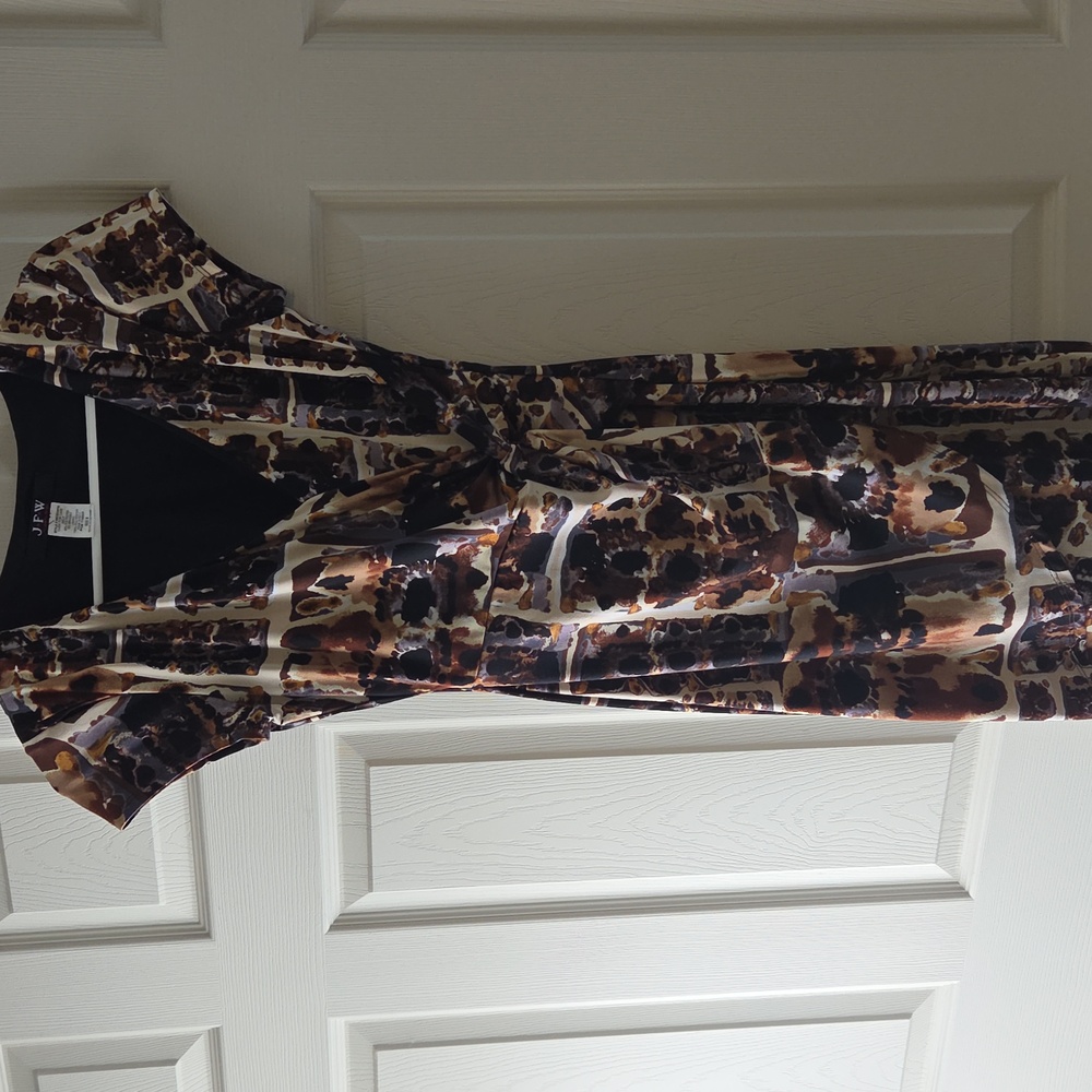JFW Women's Abstract Brown Dress